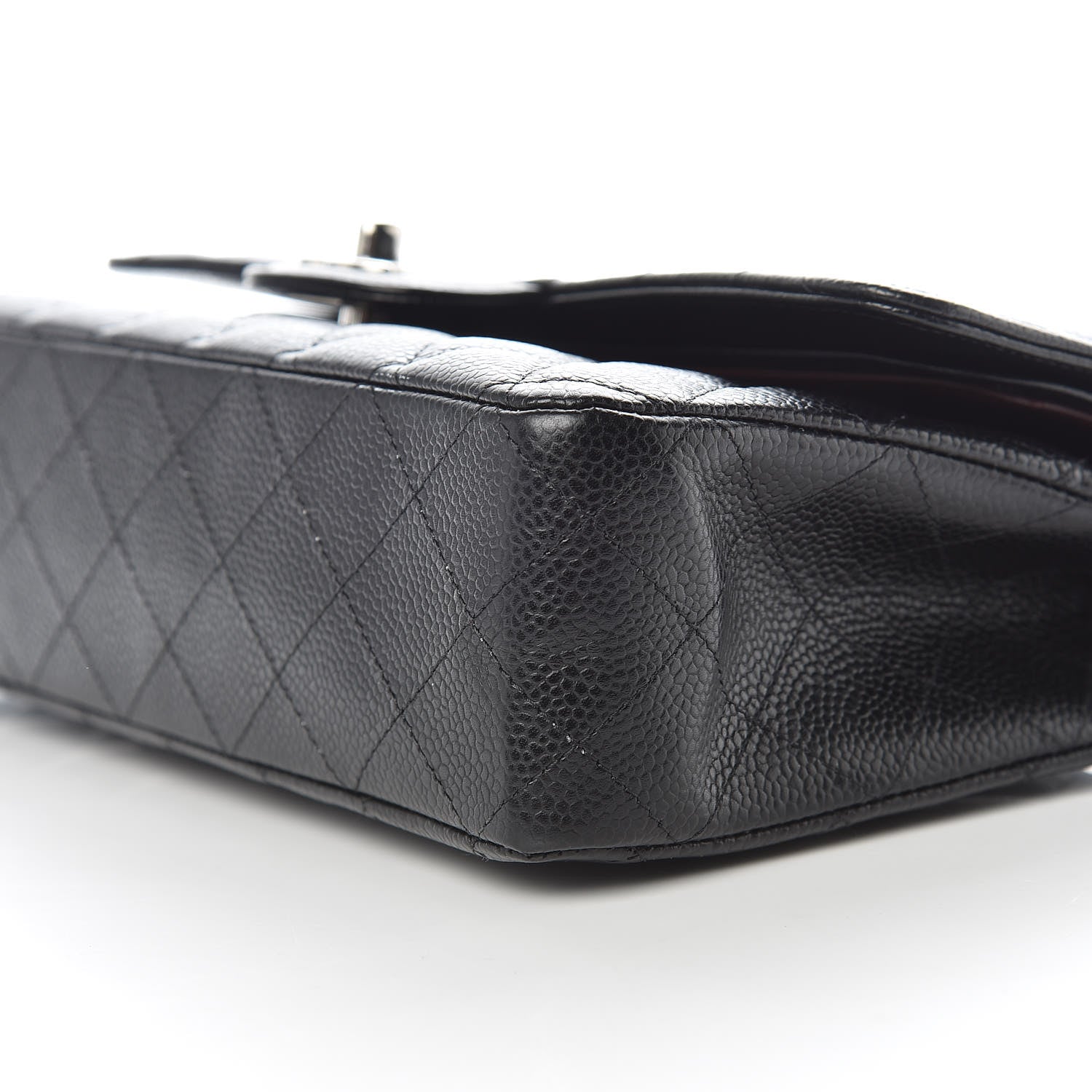 Chanel Caviar Quilted Medium Double Flap Black 10 of 10