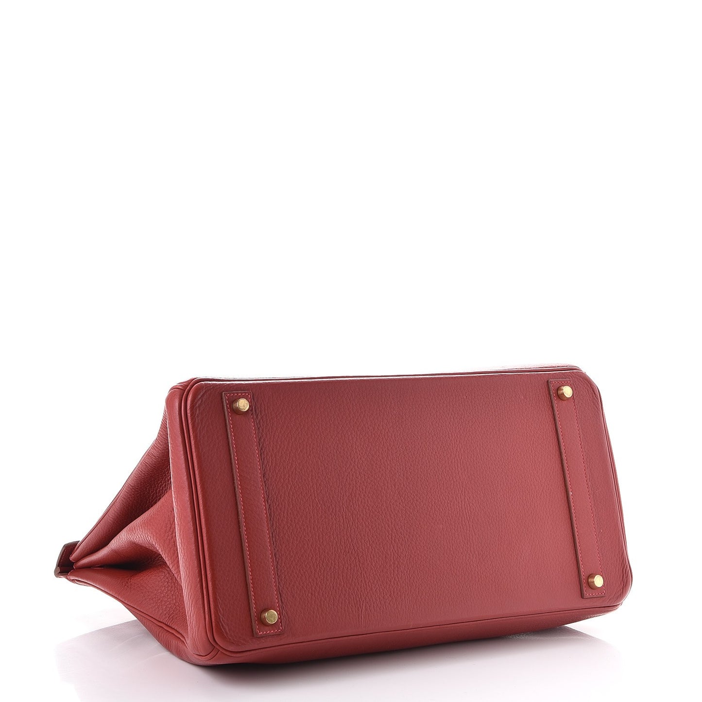 Taurillon Clemence Birkin 40 Rouge Casaque