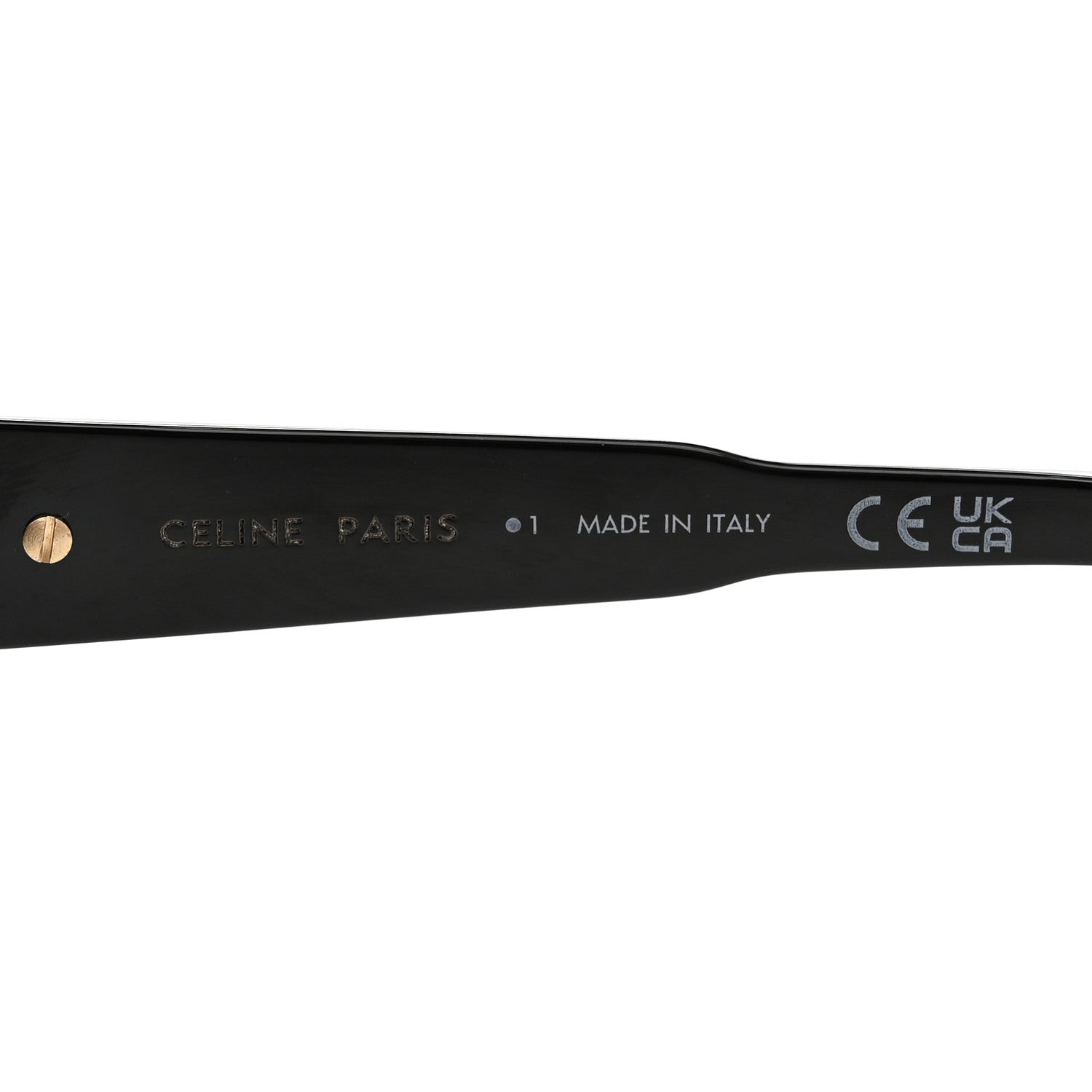 Celine Metal Triomphe 01 Sunglasses CL40235U Black Smoke 6 of 6