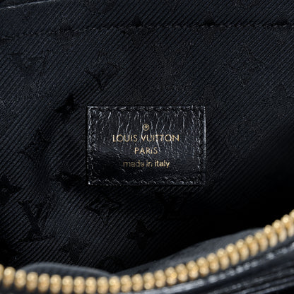 Louis Vuitton Lambskin Riveting Black 6 of 10