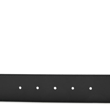 Gucci Moon Calfskin Pearl Double G 40mm Belt 90 36 Black Cream 4 of 8