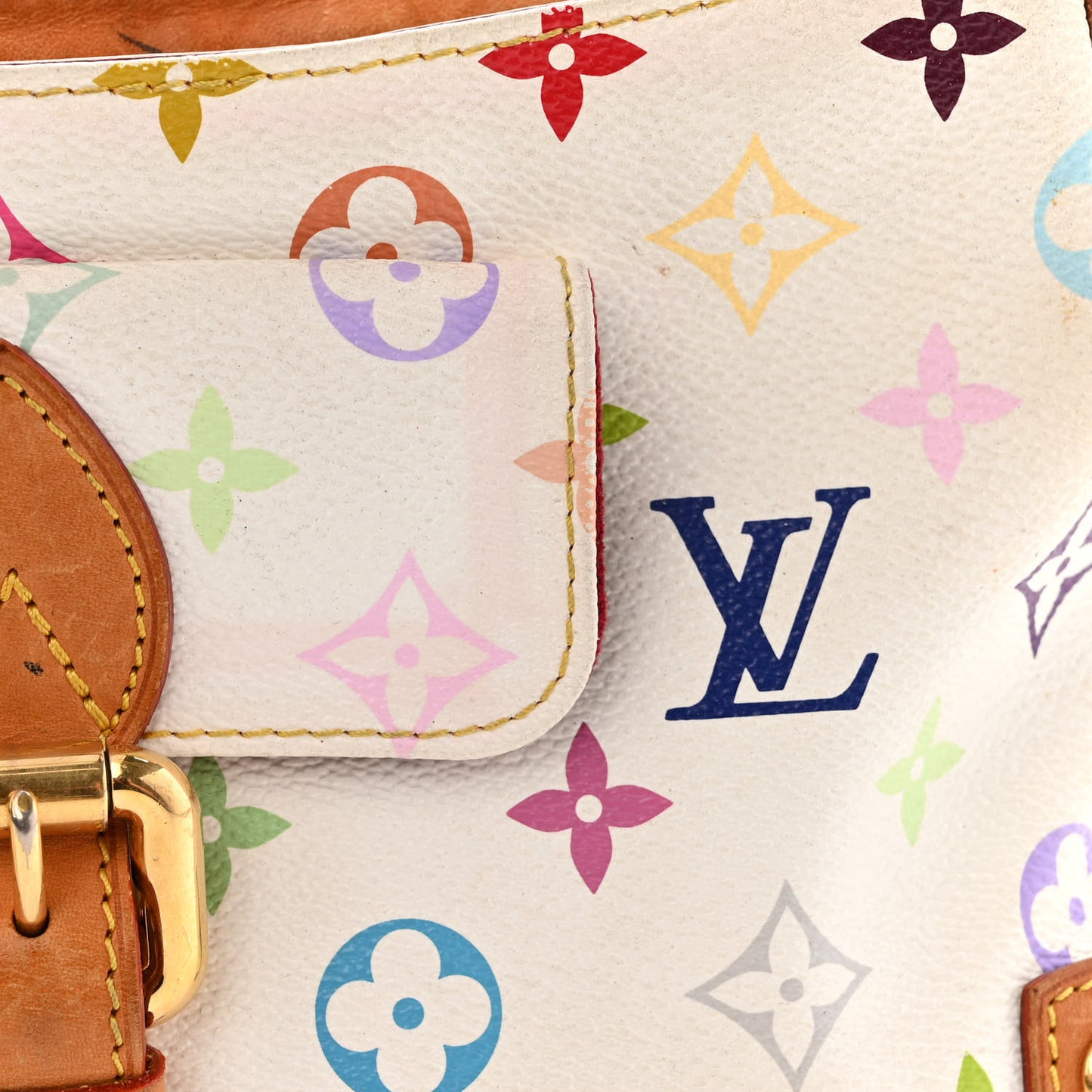 Monogram Multicolor Eliza White
