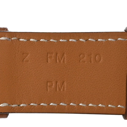 Hermes Barenia 44mm Apple Watch Single Tour Band Fauve 3 of 4