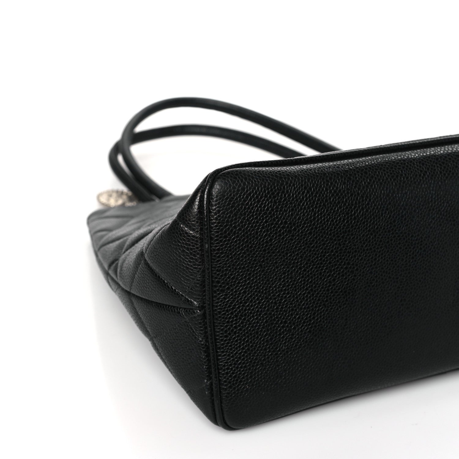 Chanel Caviar Quilted Medallion Tote Black 8 of 9