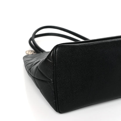 Chanel Caviar Quilted Medallion Tote Black 8 of 9