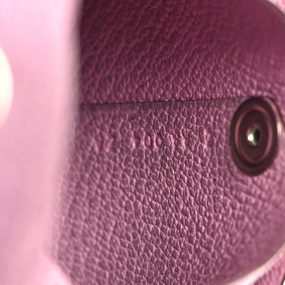 Hermes Chevre Mysore Bastia Coin Purse Mauve Sylvestre 7 of 9