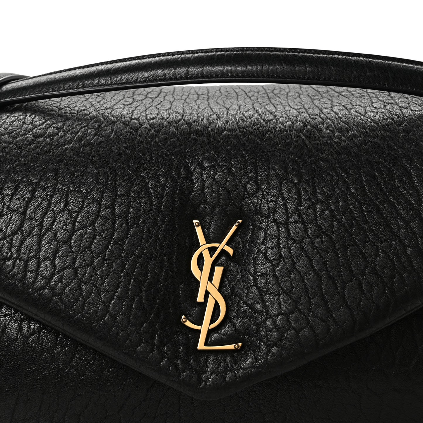 Grained Lambskin Large Calypso Black