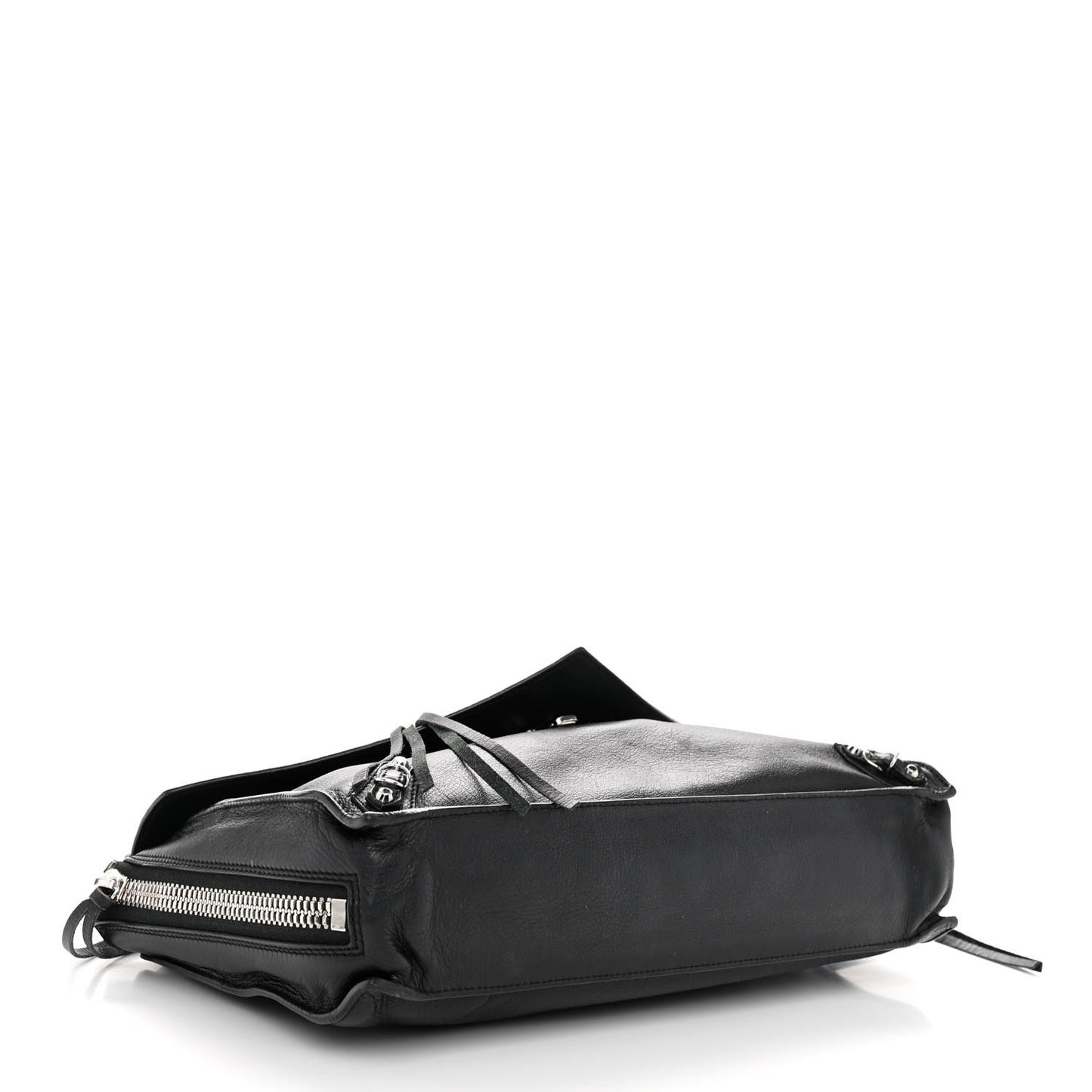 Calfskin Papier Sight Clutch Black