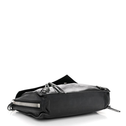 Balenciaga Calfskin Papier Sight Clutch Black 4 of 11
