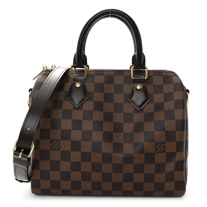 Louis Vuitton Damier Ebene Speedy Bandouliere 25 1 of 9