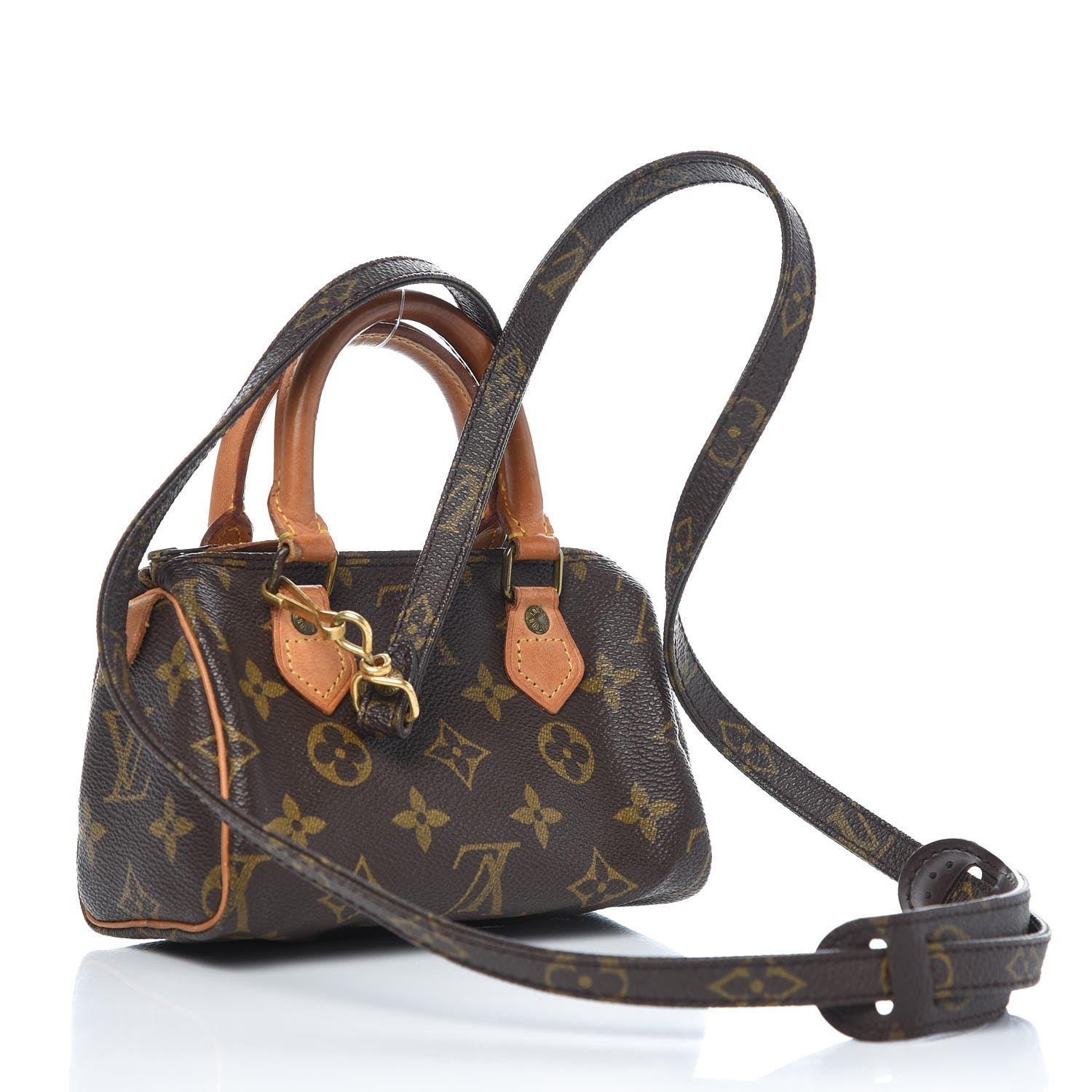Louis Vuitton Monogram Mini Sac HL Speedy 3 of 14