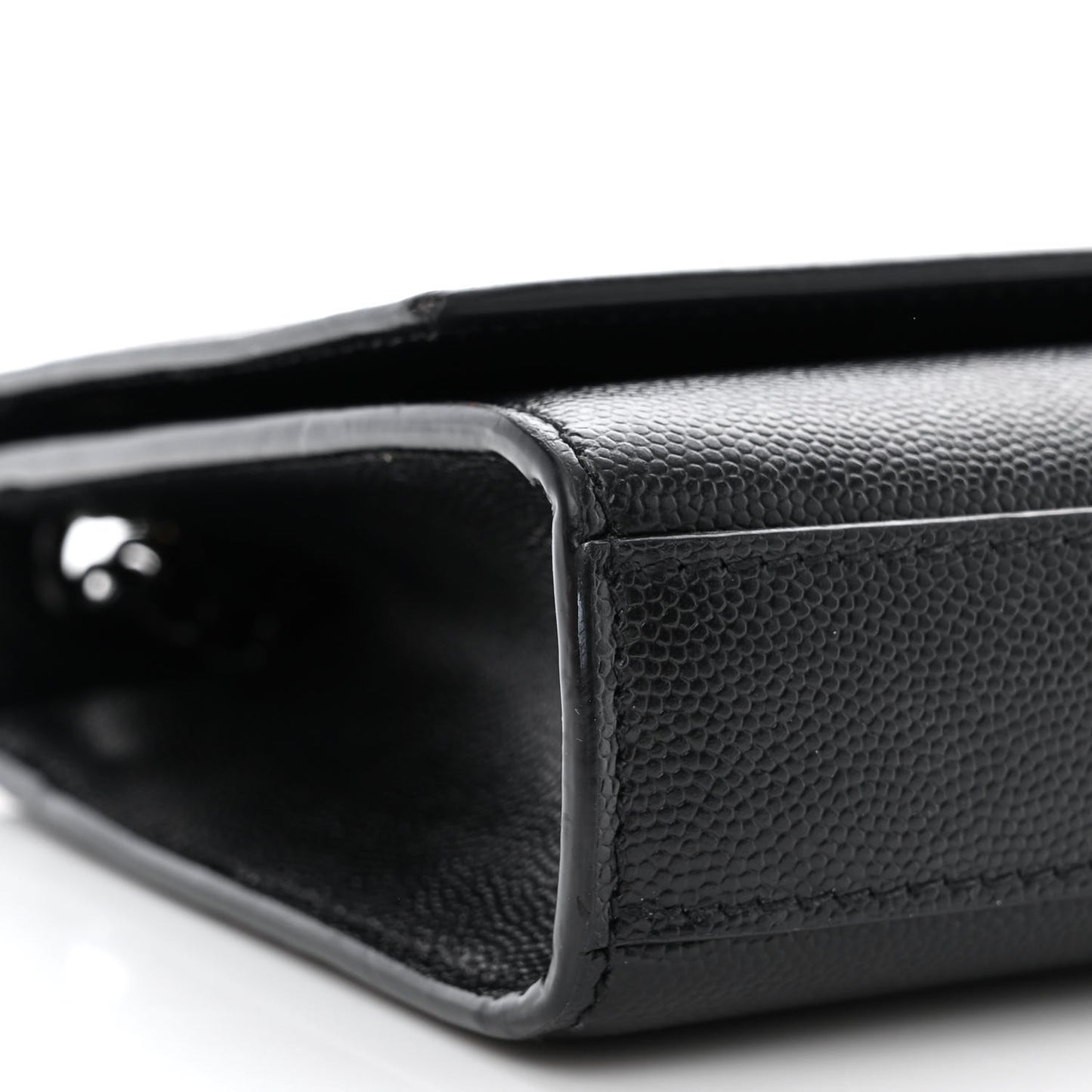 Grain De Poudre Small Monogram Monochrome Kate Satchel Black