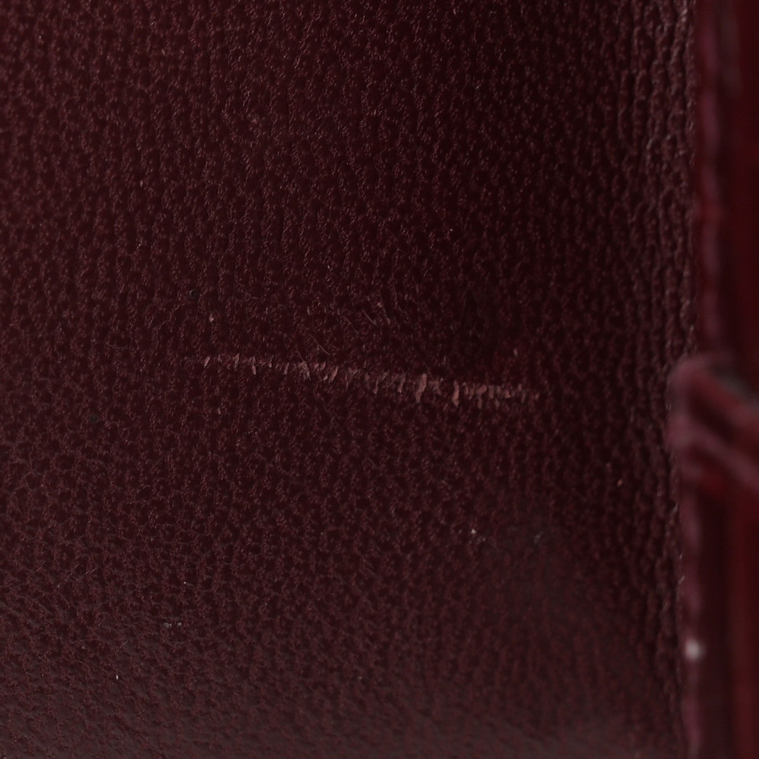 Balenciaga Shiny Calfskin Crocodile Embossed Hourglass Top Handle Bag Mini with Chain Dark Red 12 of 12