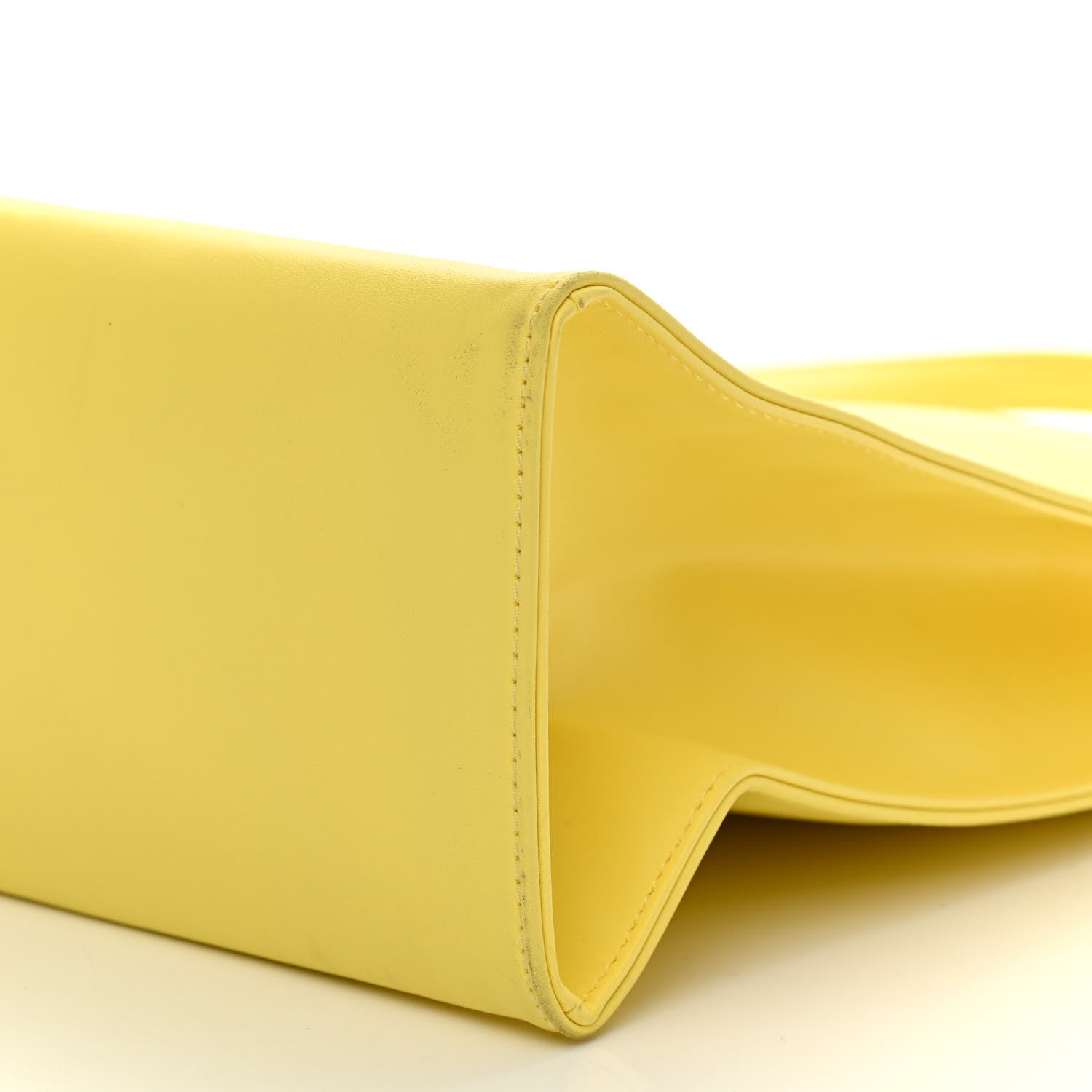 Telfar Vegan Leather Medium Shopping Bag Margarine 8 of 11