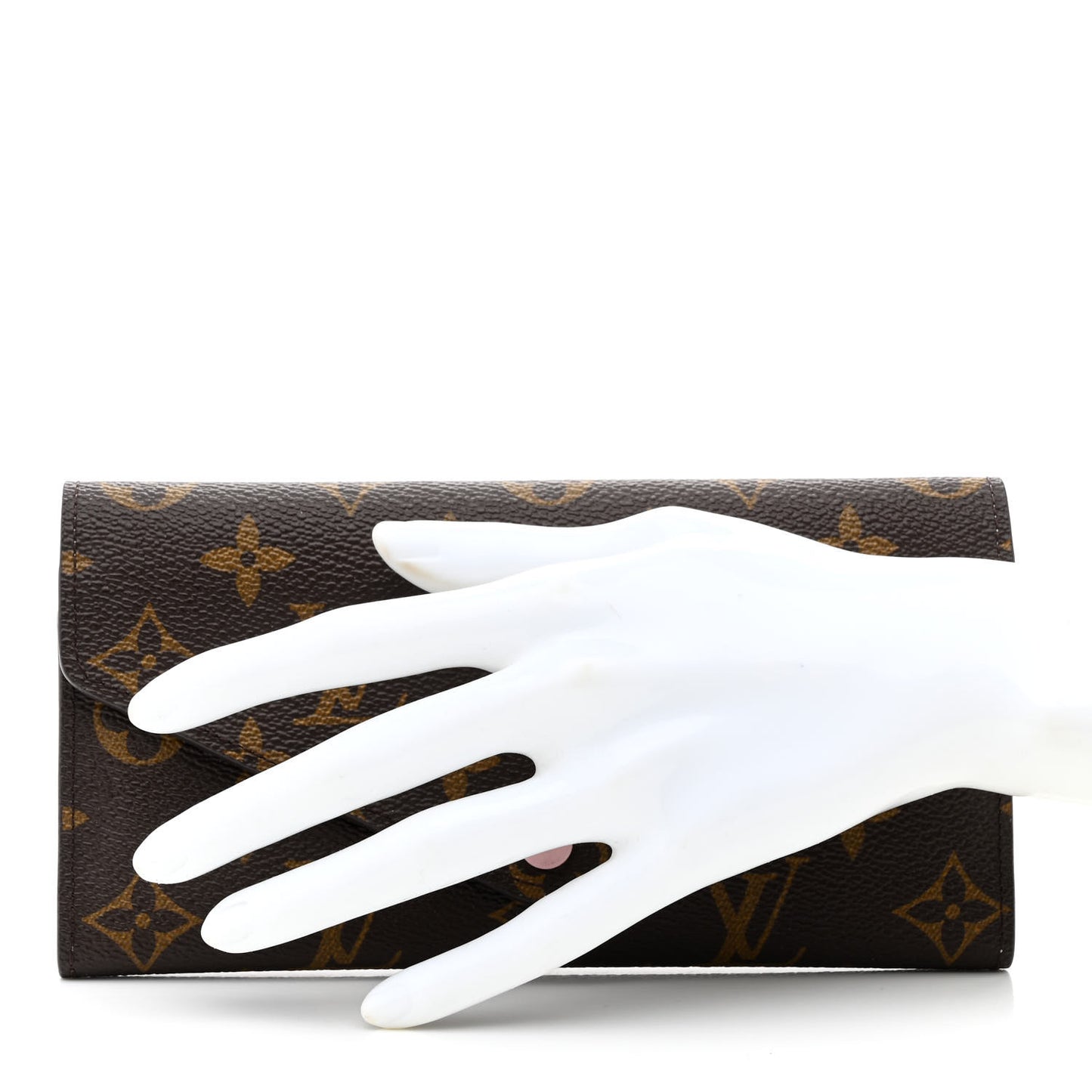 Monogram Josephine Wallet Rose Ballerine