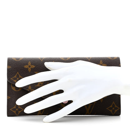 Louis Vuitton Monogram Josephine Wallet Rose Ballerine 2 of 10