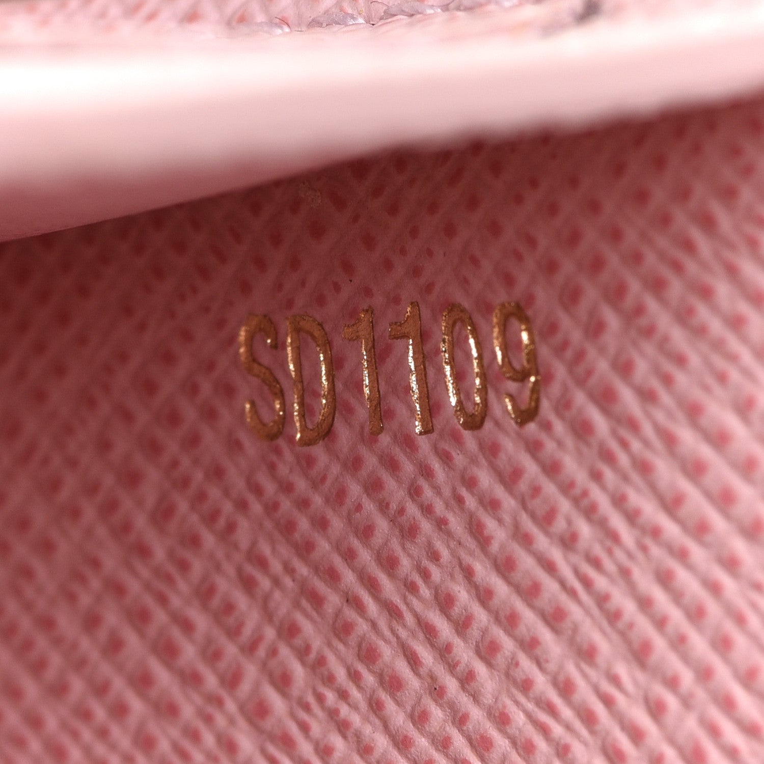 Louis Vuitton Damier Azur Victorine Wallet Rose Ballerine 7 of 8