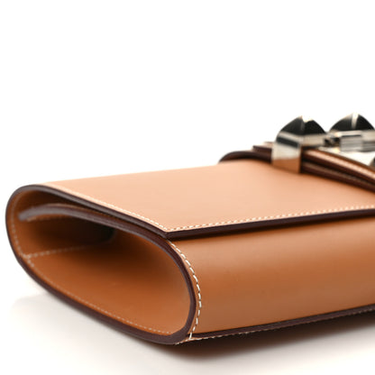 Hermes Vache Natural Medor 29 Clutch 6 of 8