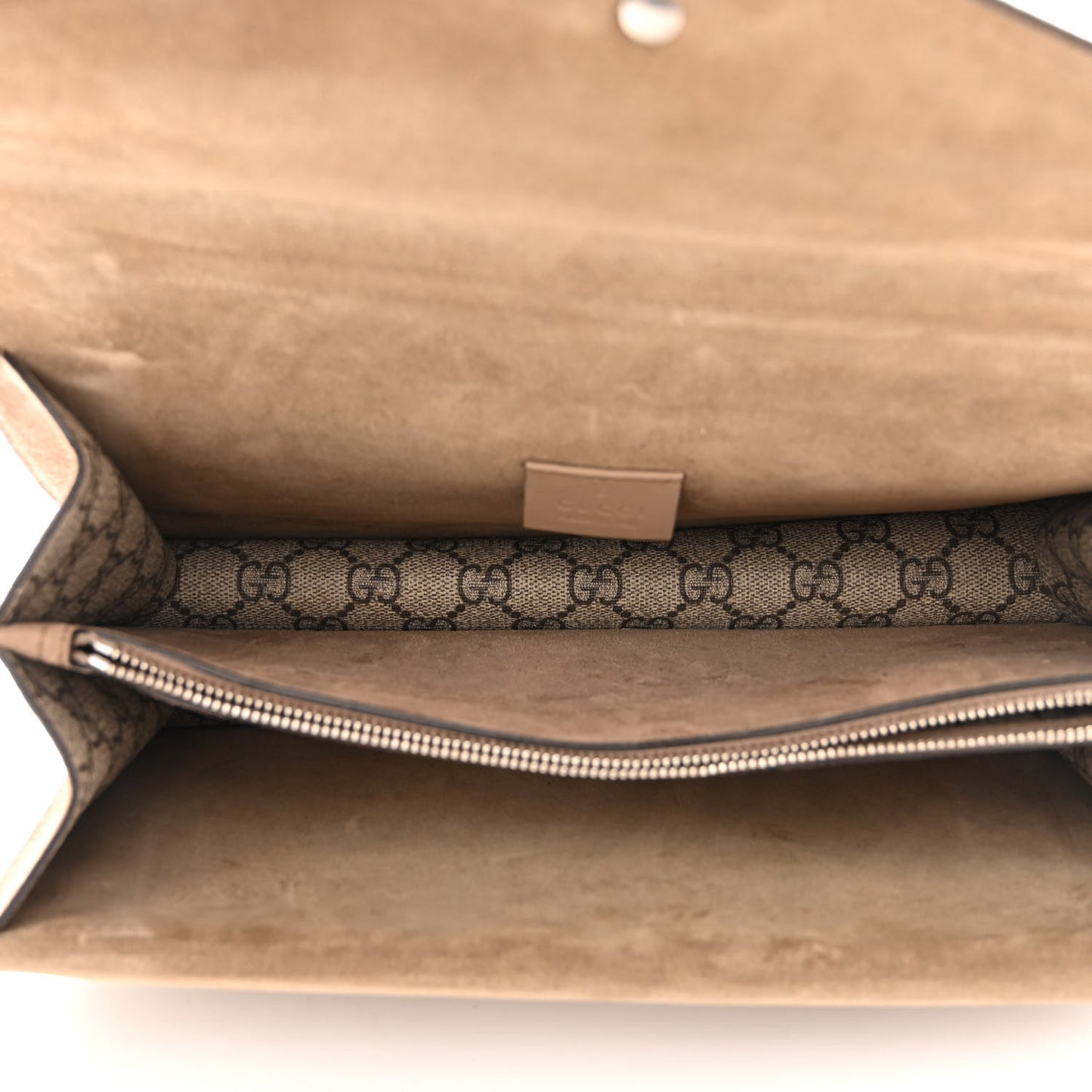 GG Supreme Monogram Small Dionysus Shoulder Bag Taupe