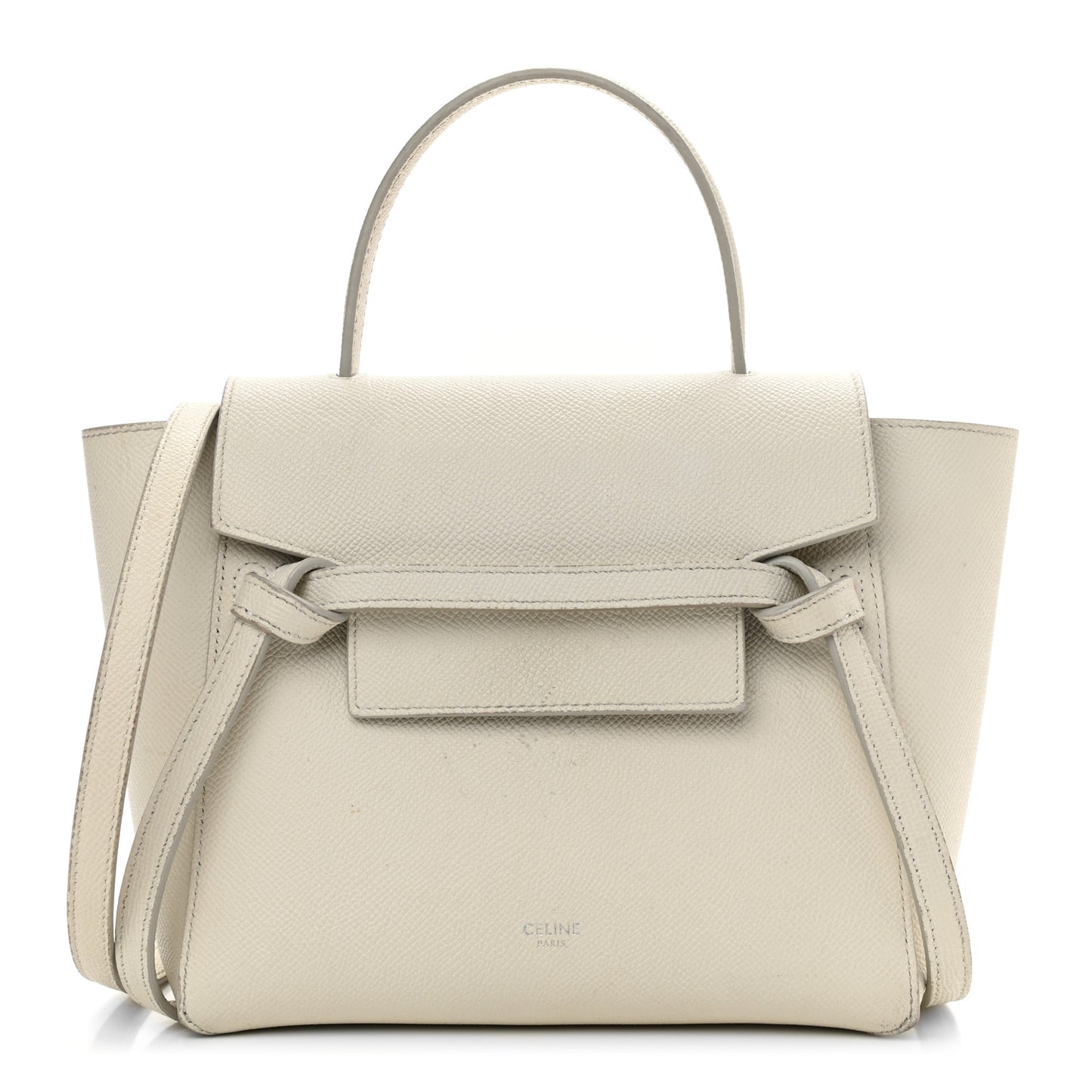 Grained Calfskin Nano Belt Bag Linen