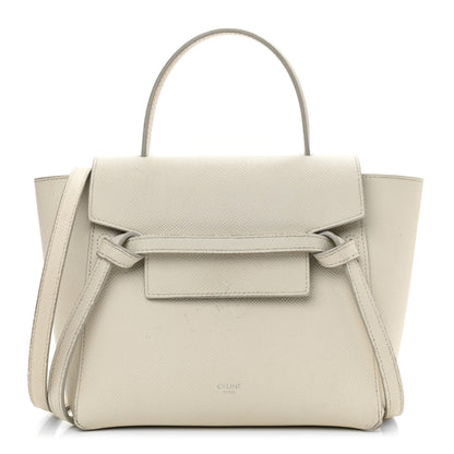 Celine Grained Calfskin Nano Belt Bag Linen 1 of 12