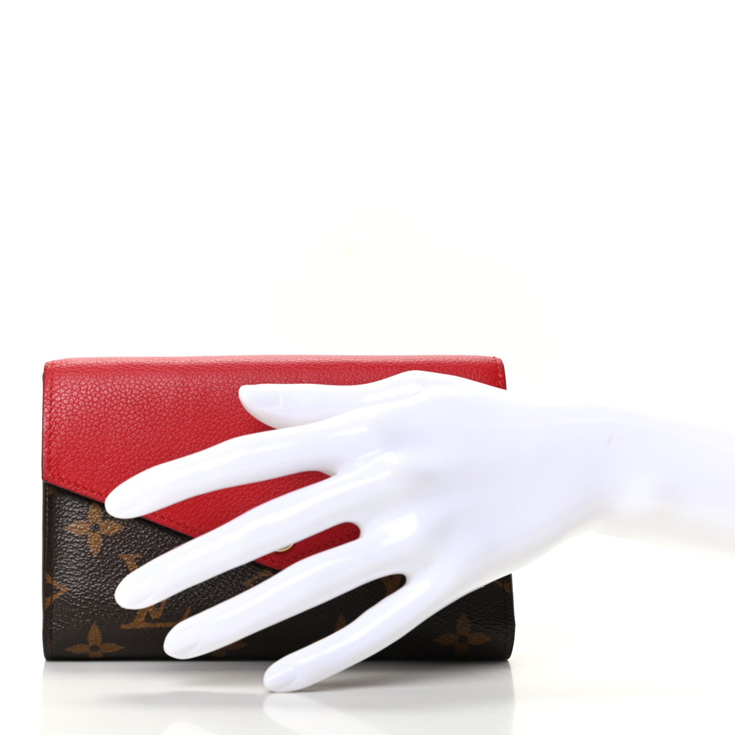 Louis Vuitton Monogram Pallas Compact Wallet Cherry 2 of 8