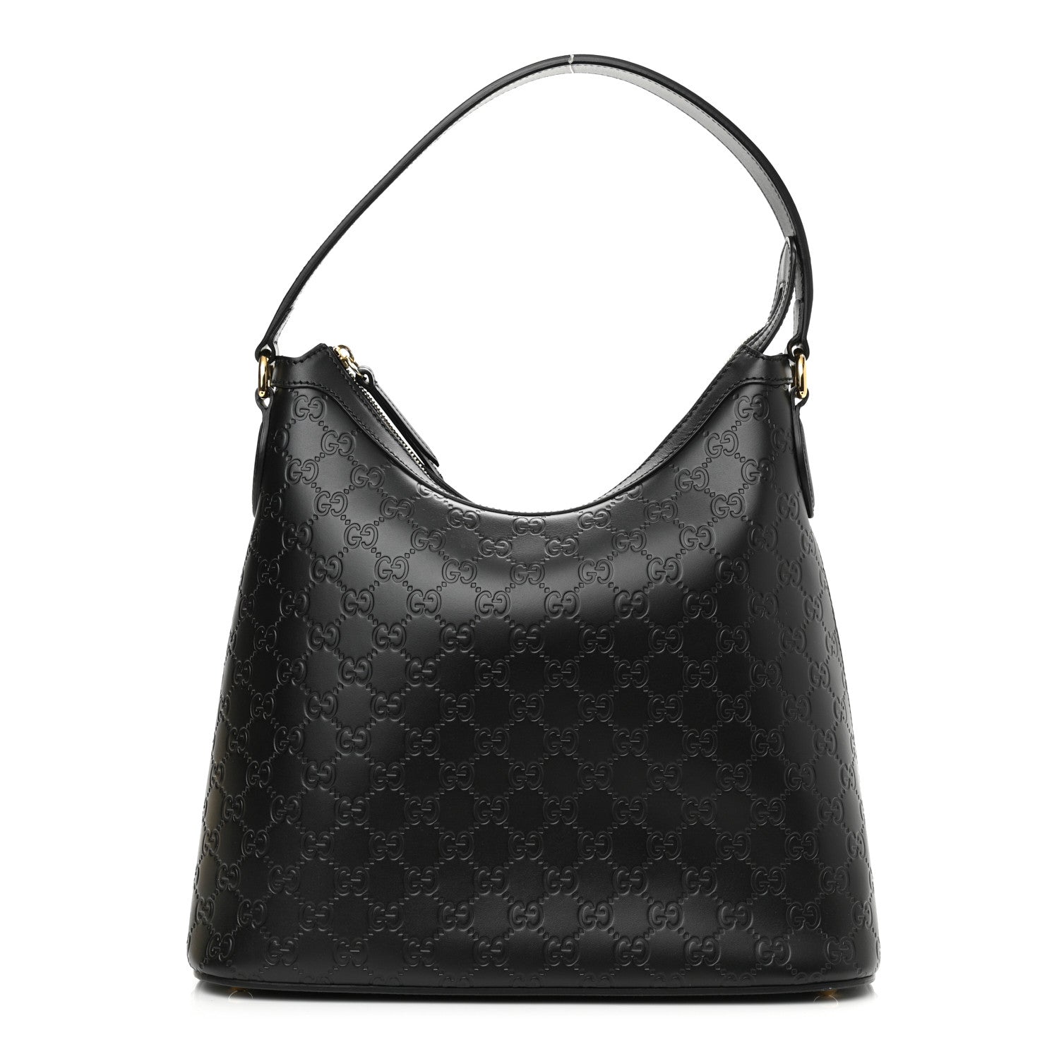 Gucci Guccissima Linea A Hobo Black 1 of 9