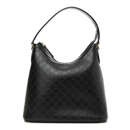 Gucci Guccissima Linea A Hobo Black 1 of 9