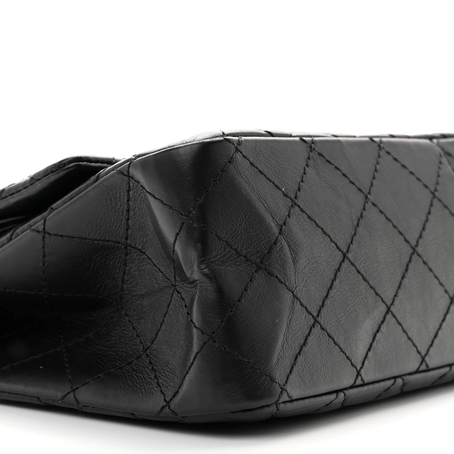 Chanel Aged Calfskin Quilted 2.55 Reissue 226 Flap Black 9 of 13