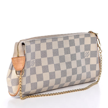 Louis Vuitton Damier Azur Eva Clutch 3 of 11
