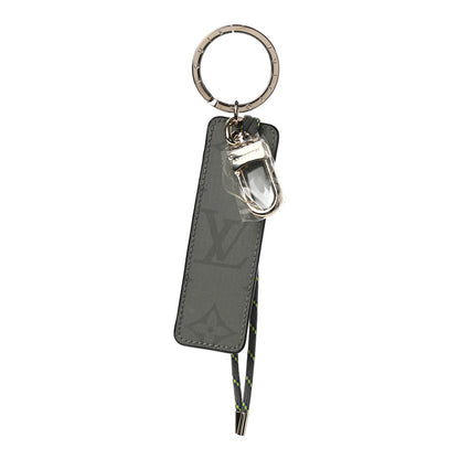 Louis Vuitton Monogram Titanium Fluo Tab Bag Charm Key Holder 1 of 4