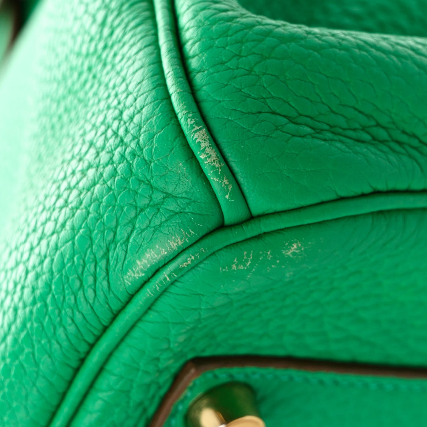 Taurillon Clemence Birkin 35 Menthe