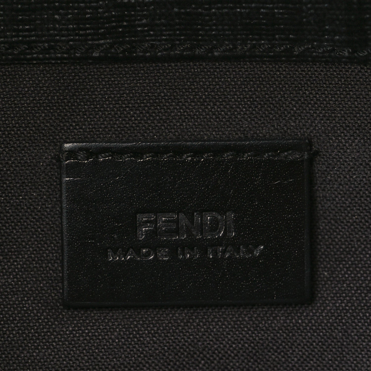 Fendi Zucchino Spalmati Forever Continental Wallet Black 6 of 10