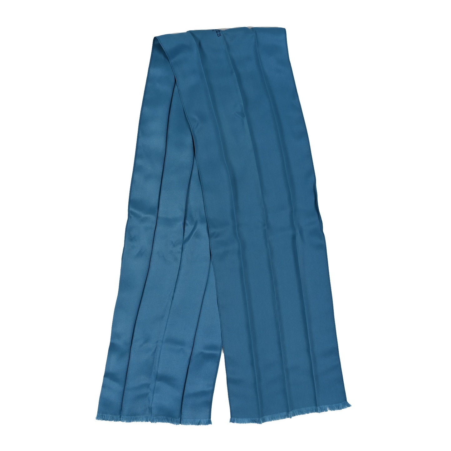 Silk Scarf Blue