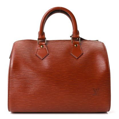 Louis Vuitton Epi Speedy 25 Kenyan Fawn 1 of 8