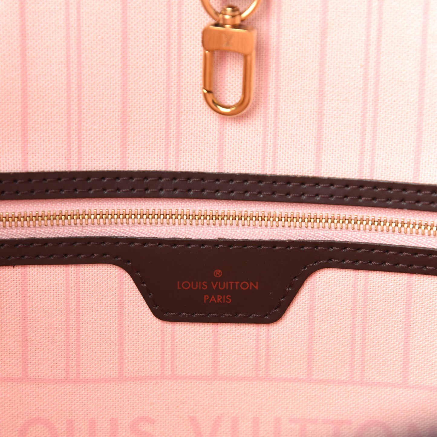 Damier Ebene Neo Neverfull MM Rose Ballerine