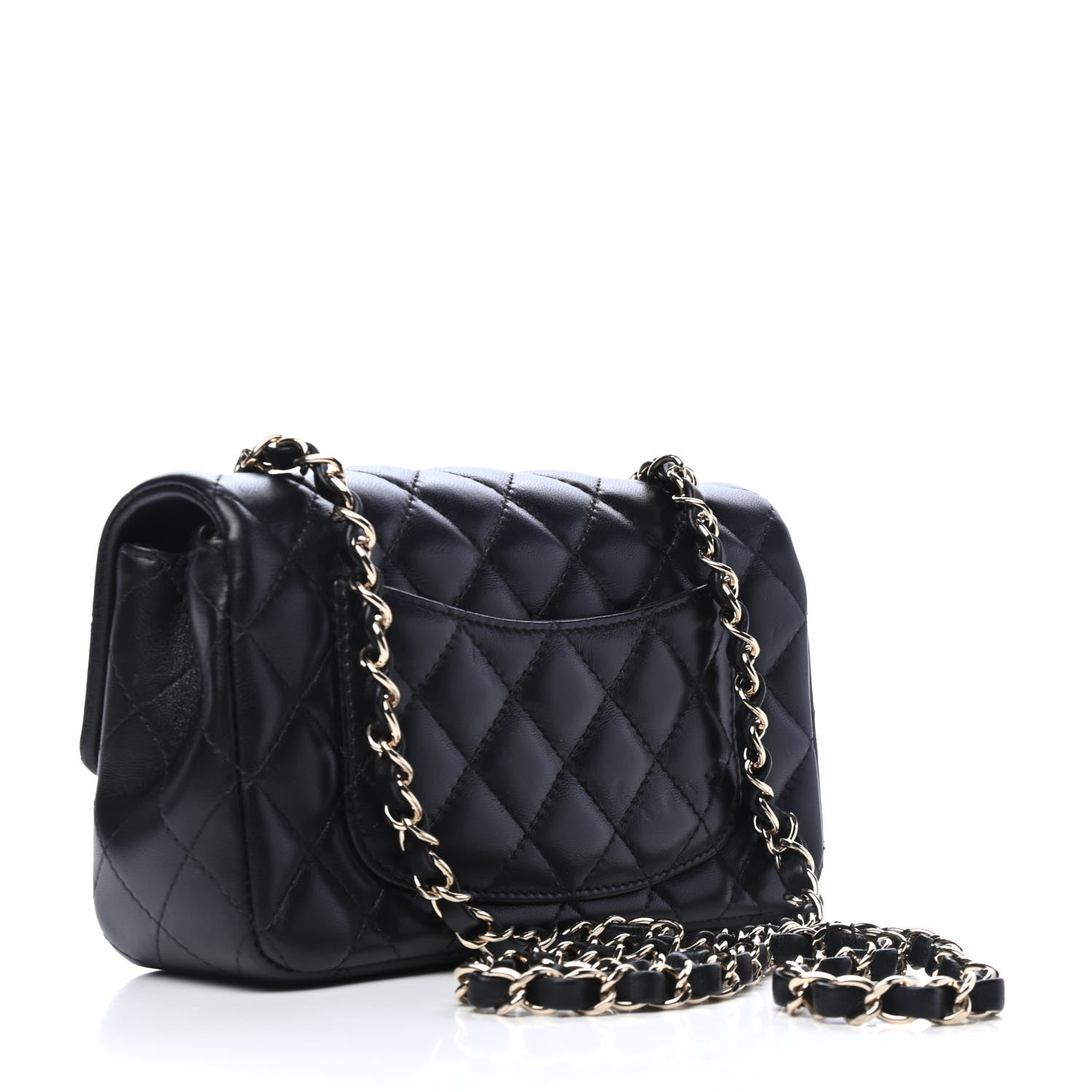 Fendi Fox Mink Goat Fur Nappa Karlito Bag Charm Black White Rosa 5 of 10