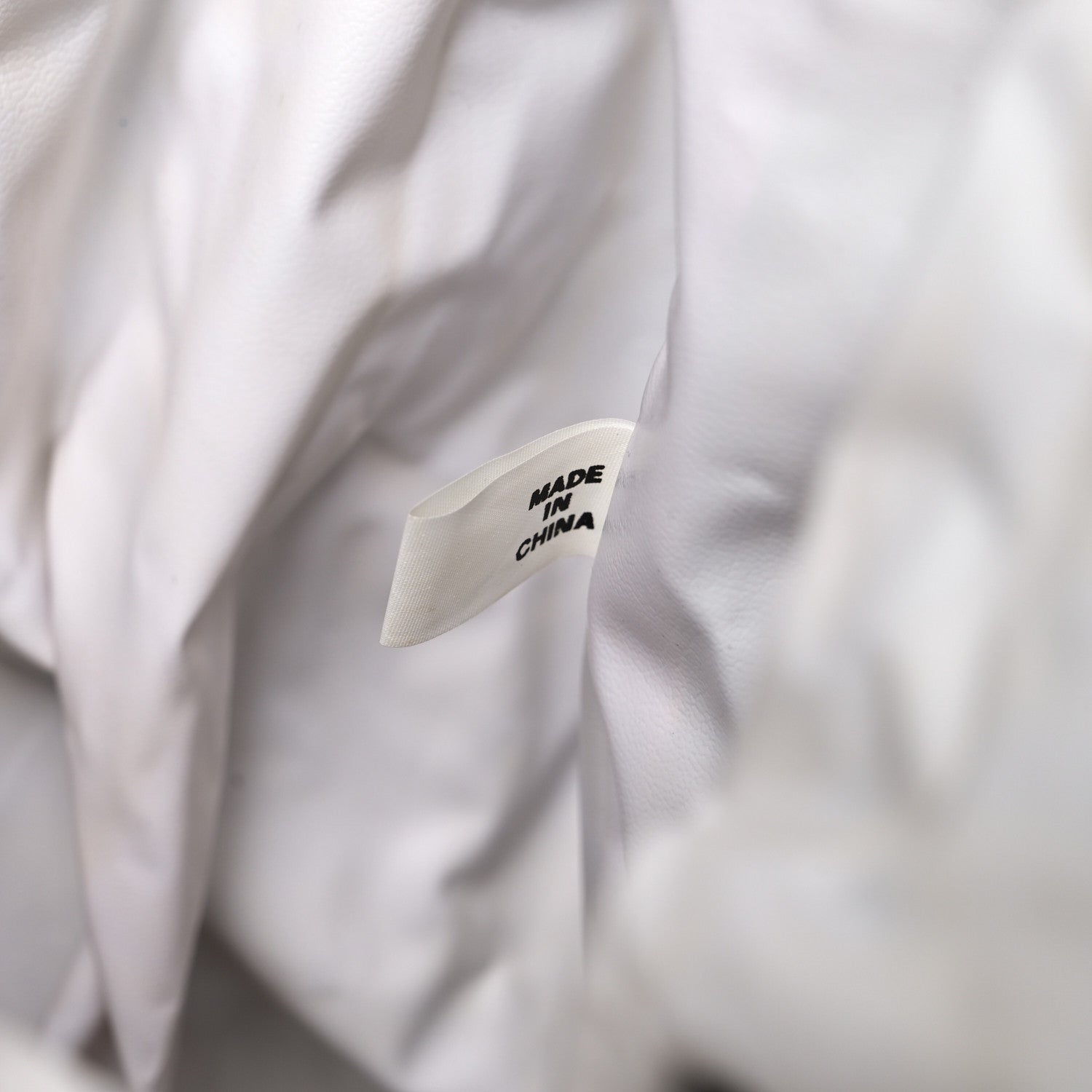 Chanel Canvas Drawstring Backpack Black White 7 of 17