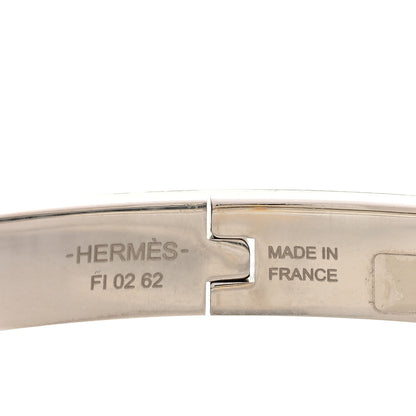 Hermes Enamel Mini Clic Chaine d'Ancre Bracelet PM Black 4 of 4