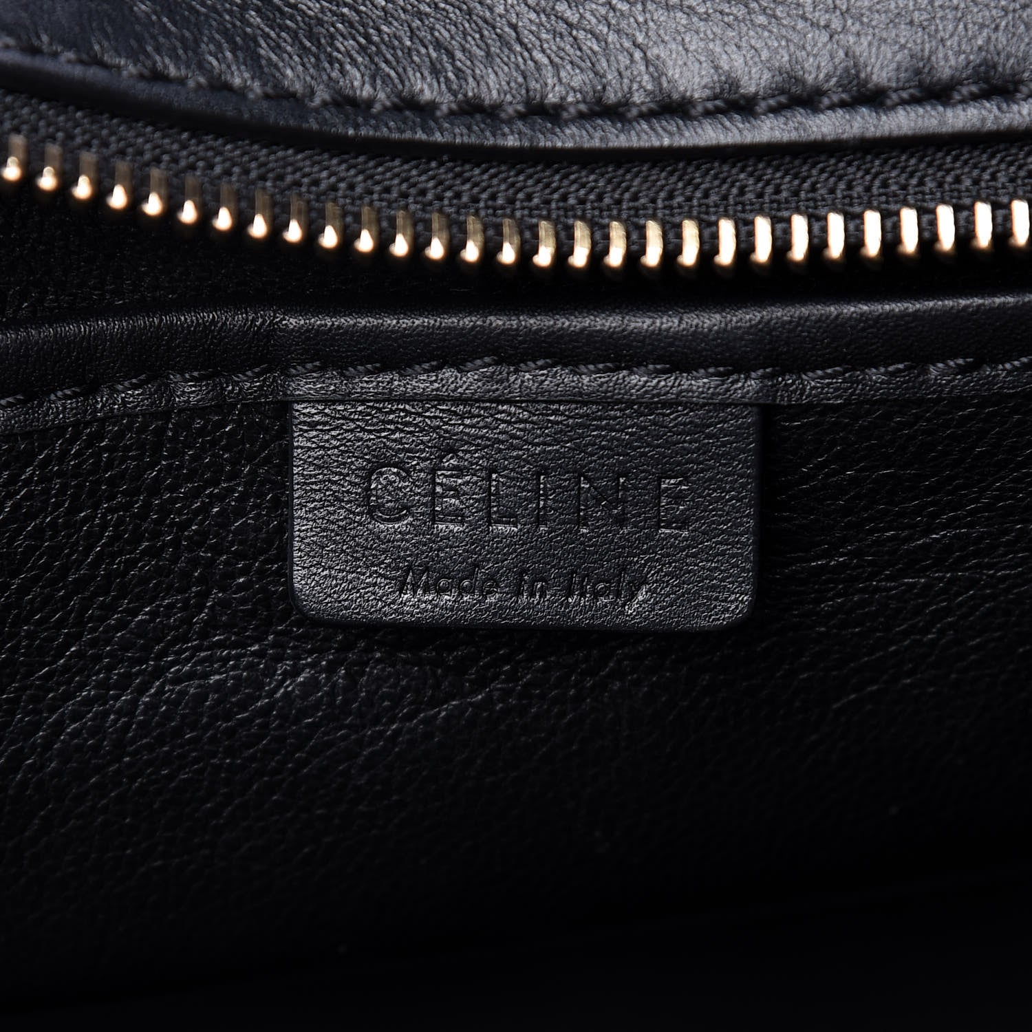 Celine Smooth Calfskin Nano Luggage Black 7 of 13