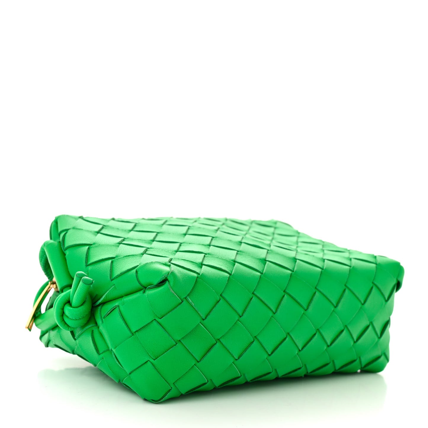 Nappa Intrecciato Mini Loop Camera Bag Parakeet