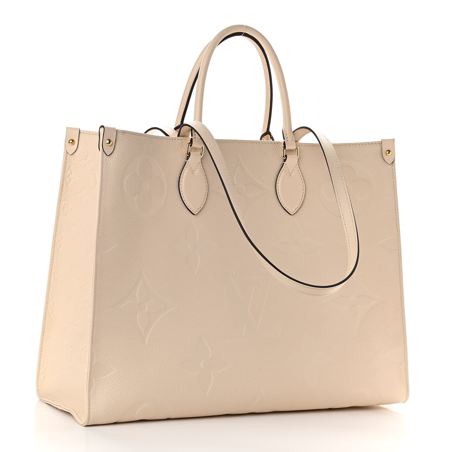 Louis Vuitton Empreinte Monogram Giant Onthego GM Creme 3 of 12