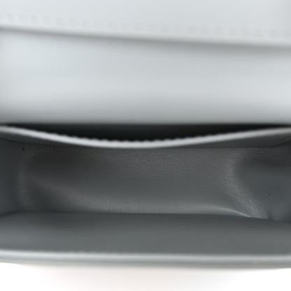 Celine Shiny Calfskin Mini Claude Soft Blue 5 of 9