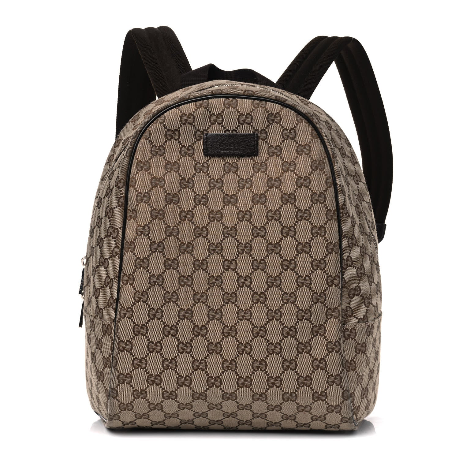 Gucci Monogram Travel Backpack Dark Brown 1 of 10