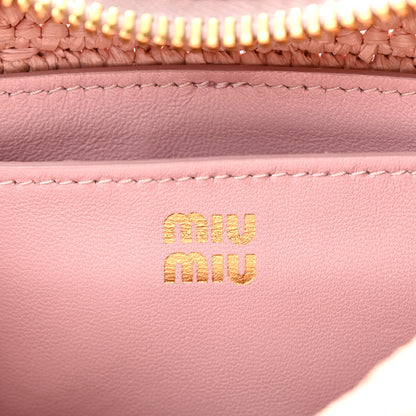 Miu Miu Crochet Calfskin S Narrow Arcadie Alabaster Pink 6 of 11