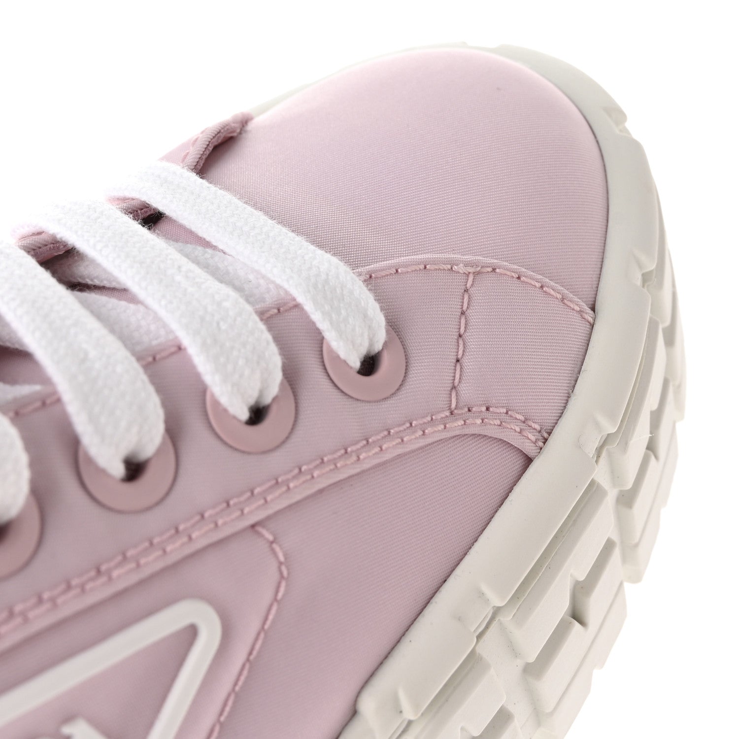 Prada Re-Nylon Gabardine Triangle Logo Double Wheel 50mm Sneakers 40 Alabastro 10 of 13