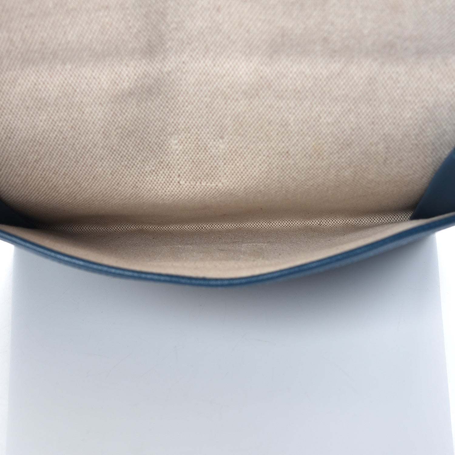 Hermes Epsom Jige PM Clutch Bleu Thalassa 5 of 10