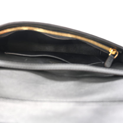 Louis Vuitton Calfskin Reverse Monogram Column Clutch 5 of 9
