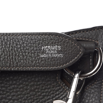 Hermes Taurillon Clemence Bicolor Jypsiere 34 Ardoise Gris Tourterelle 27 of 32