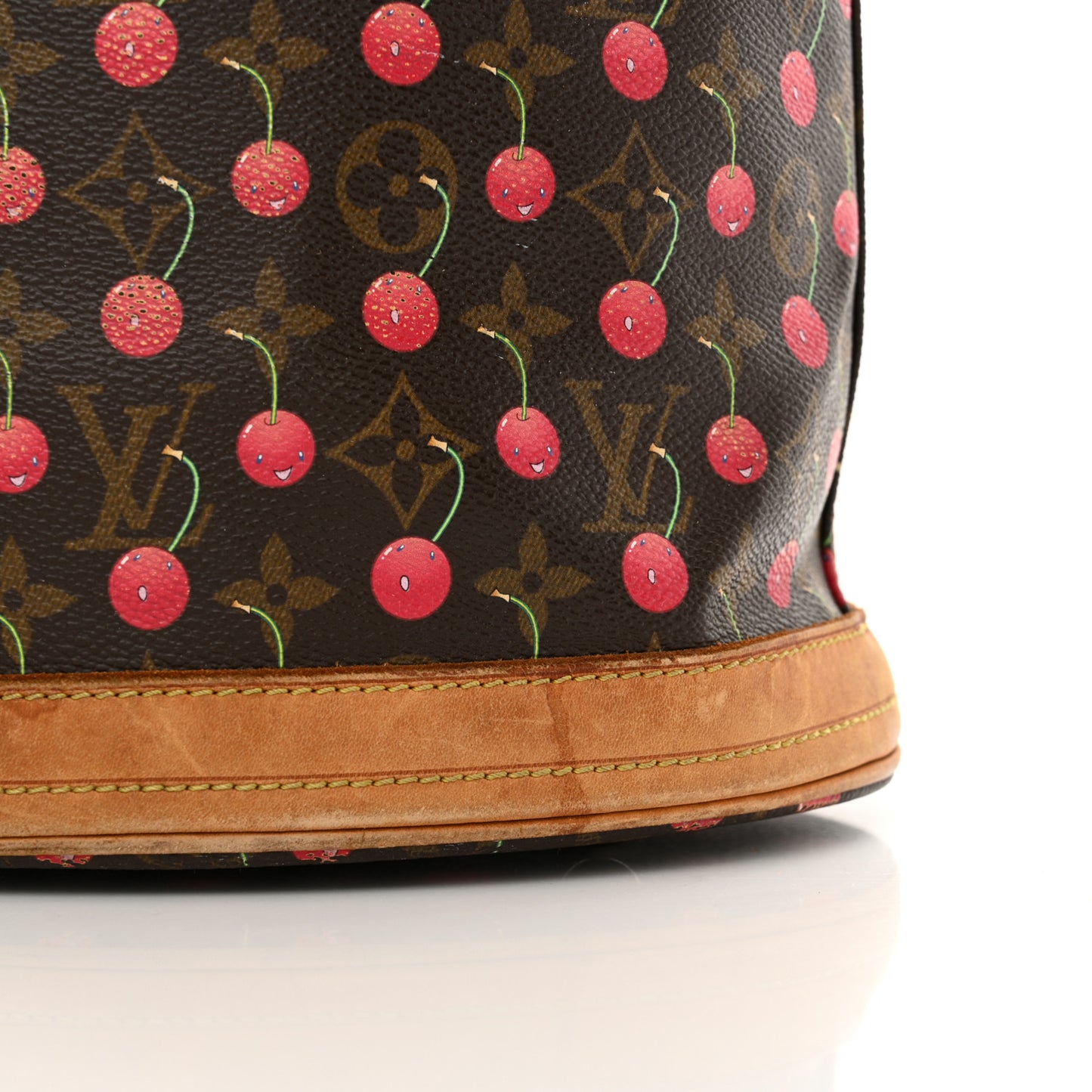 Monogram Cerises Bucket Bag